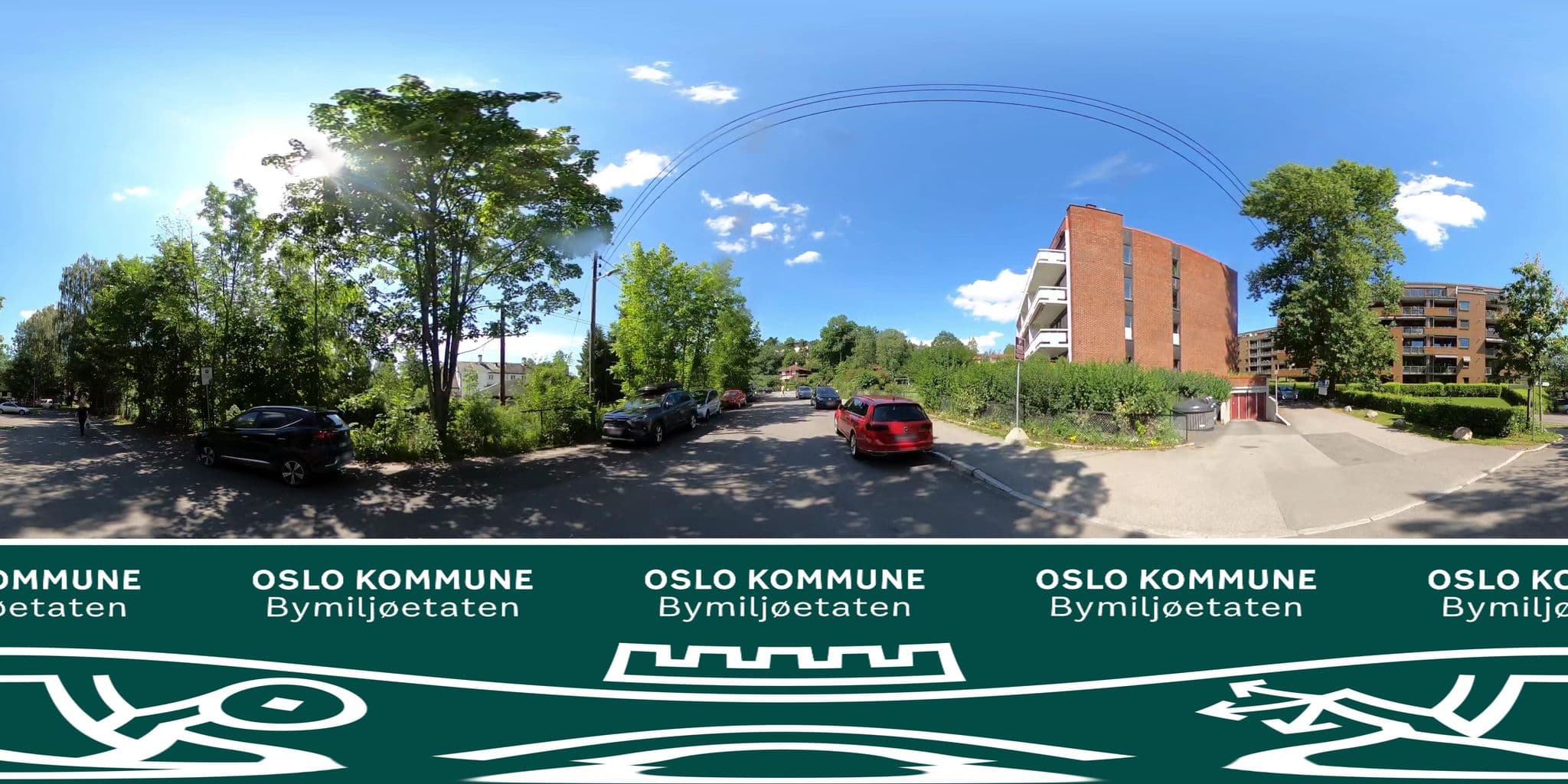 Street view near Oslo Apartments, Sjølyststranda — © BYM_OlaJuulHolm (CC BY-SA · Mapillary)