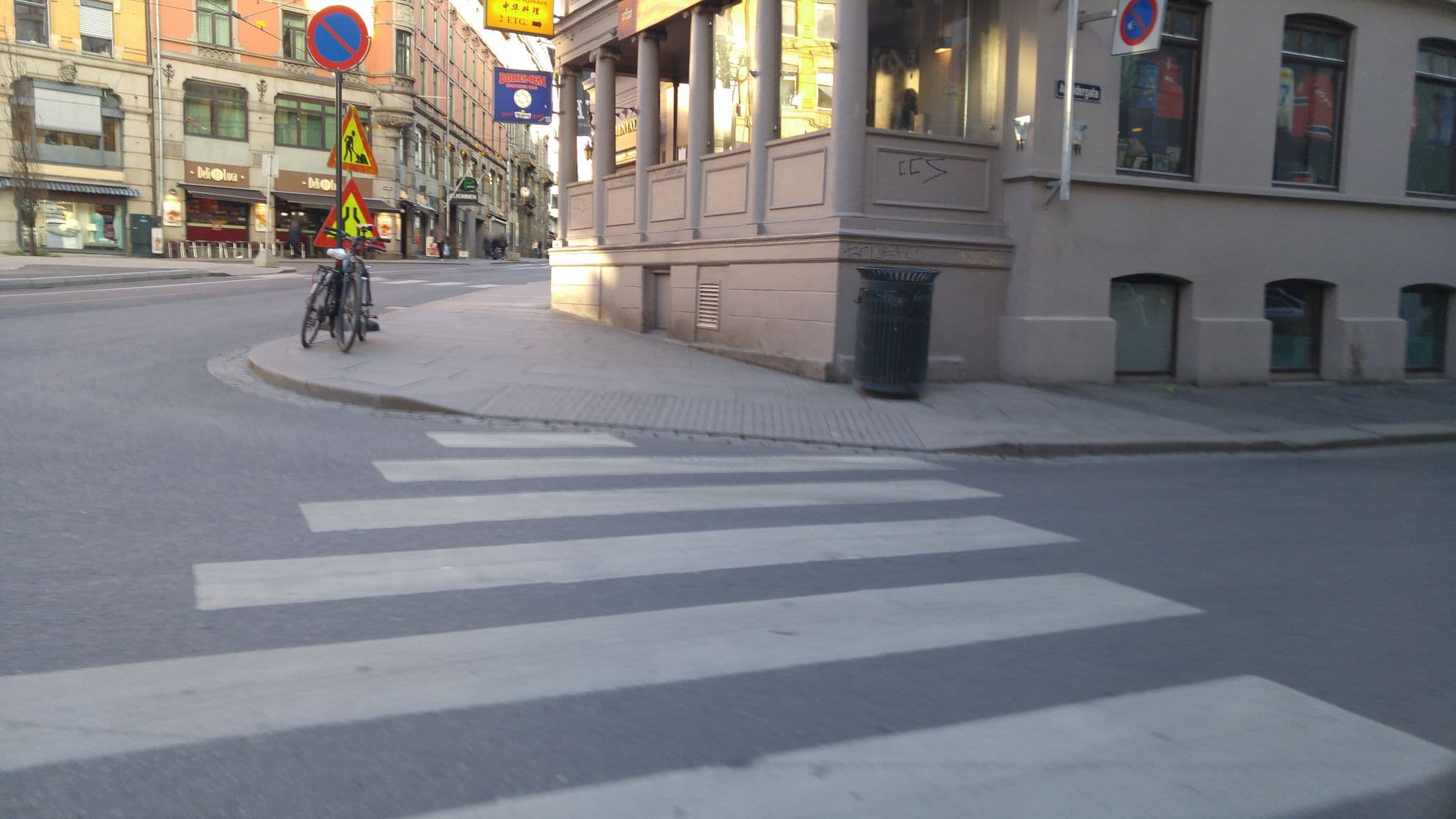 Street view near HTL Karl Johan, Oslo — © pbb (CC BY-SA · Mapillary)