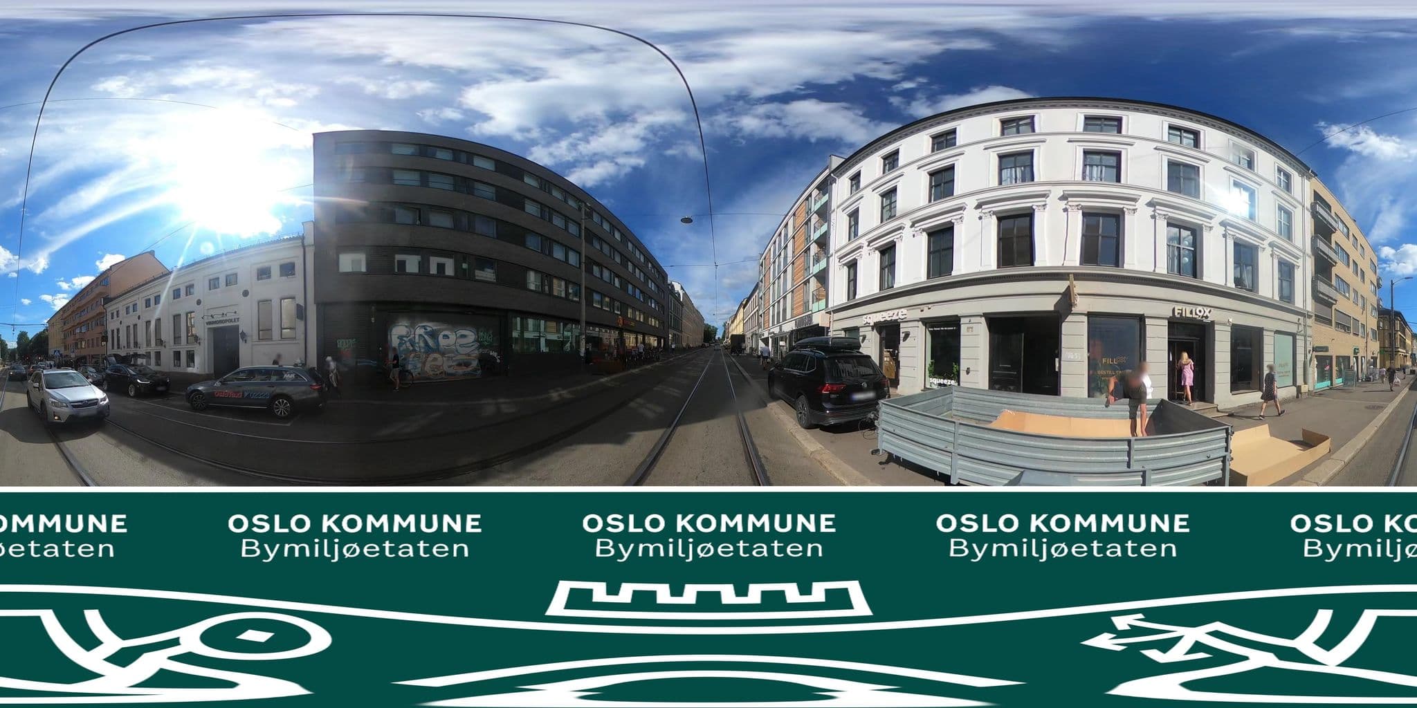 Street view near The Apartments Company - Bislett, Oslo — © BYM_OlaJuulHolm (CC BY-SA · Mapillary)