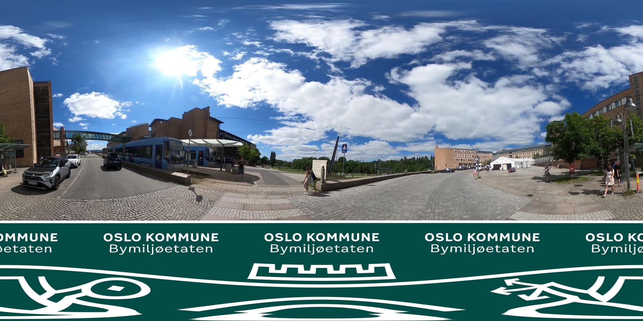 Street view near Gaustad Hotell, Sjølyststranda — © BYM_OlaJuulHolm (CC BY-SA · Mapillary)