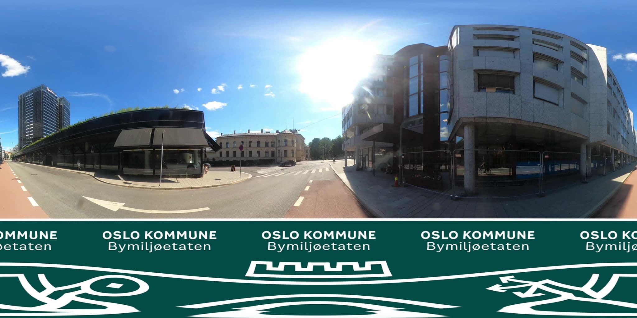 Street view near Rezidor Shared Service Center, Oslo — © BYM_OlaJuulHolm (CC BY-SA · Mapillary)