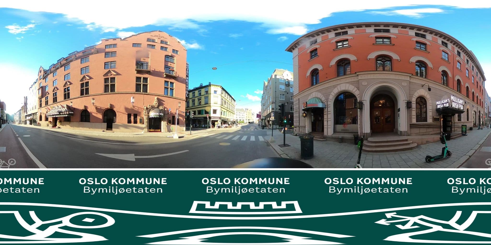 Street view near Vinterhaven og Bibliotekbaren, Oslo — © BYM_OlaJuulHolm (CC BY-SA · Mapillary)