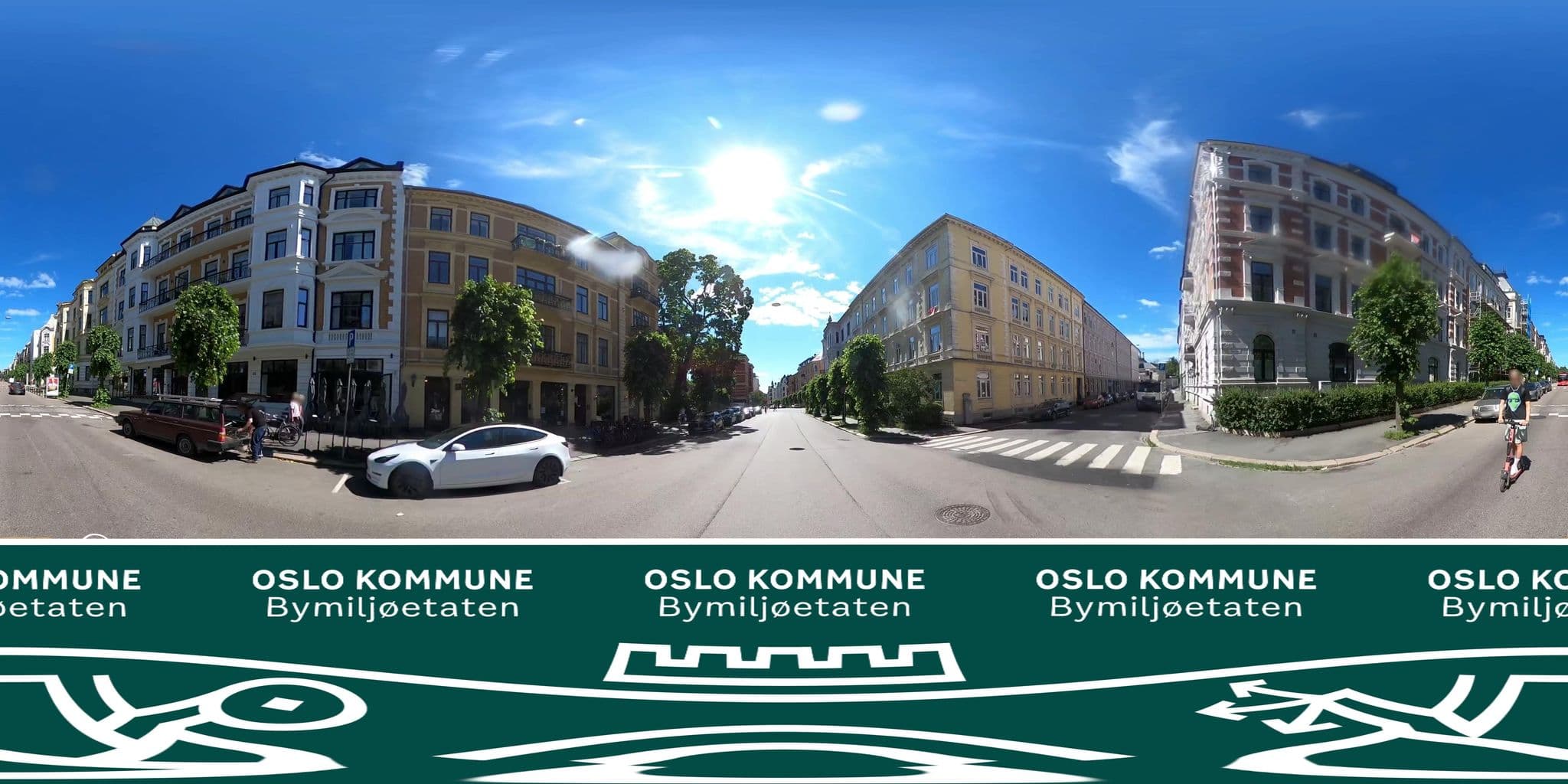 Street view near Best Western West Hotel, Oslo — © BYM_OlaJuulHolm (CC BY-SA · Mapillary)