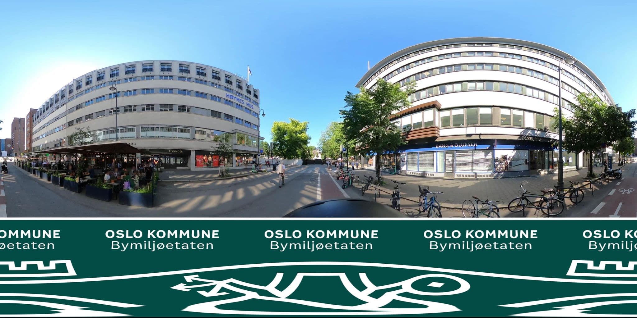 Street view near Kilen Hotel, Oslo — © BYM_OlaJuulHolm (CC BY-SA · Mapillary)