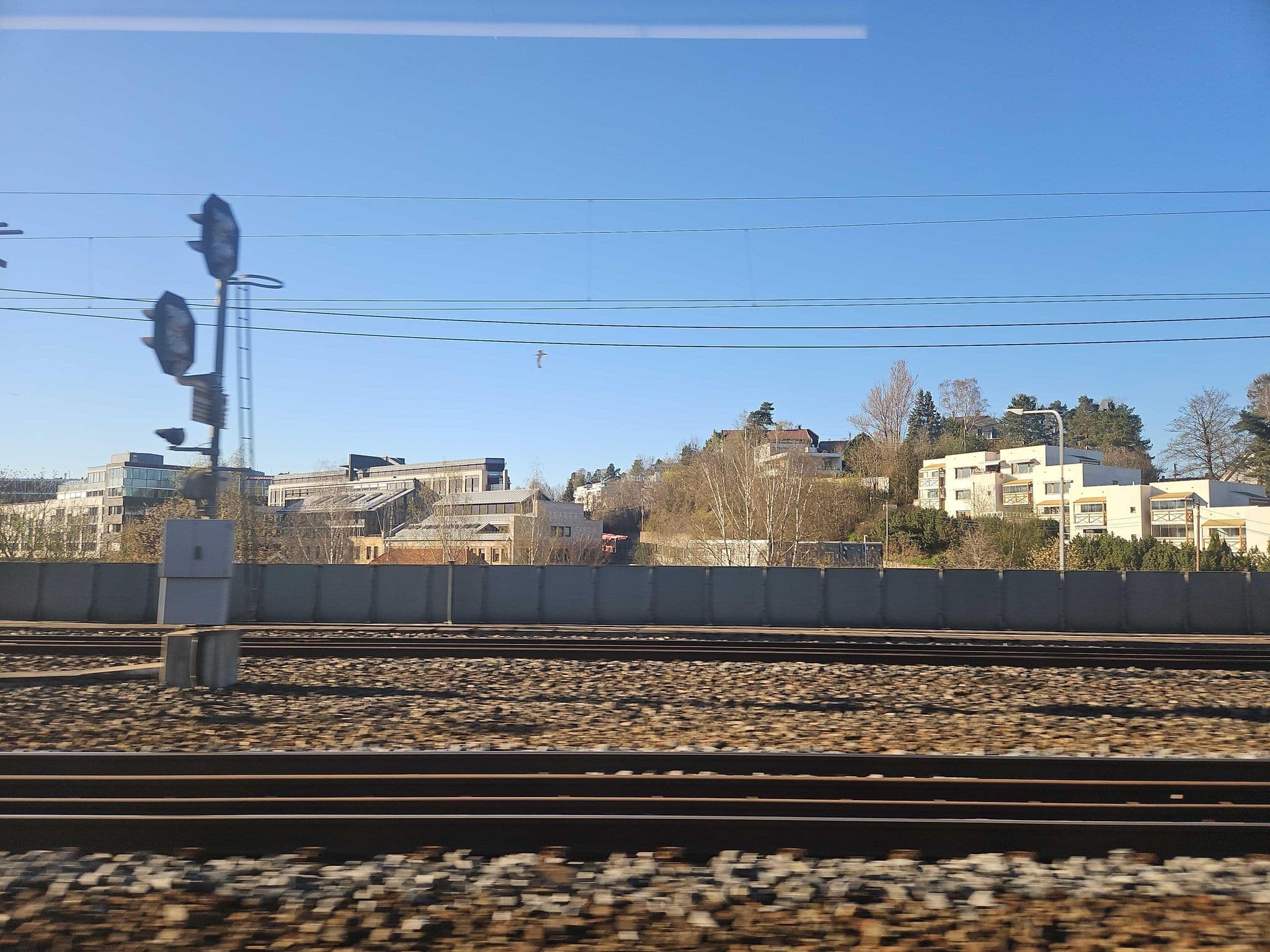 Street view near Tdrift Eiendom, Lysaker — © pbb (CC BY-SA · Mapillary)