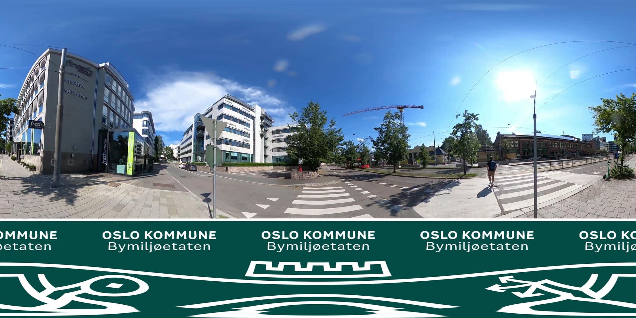 Street view near Majorstuen Hotell Ans, Sjølyststranda — © BYM_OlaJuulHolm (CC BY-SA · Mapillary)