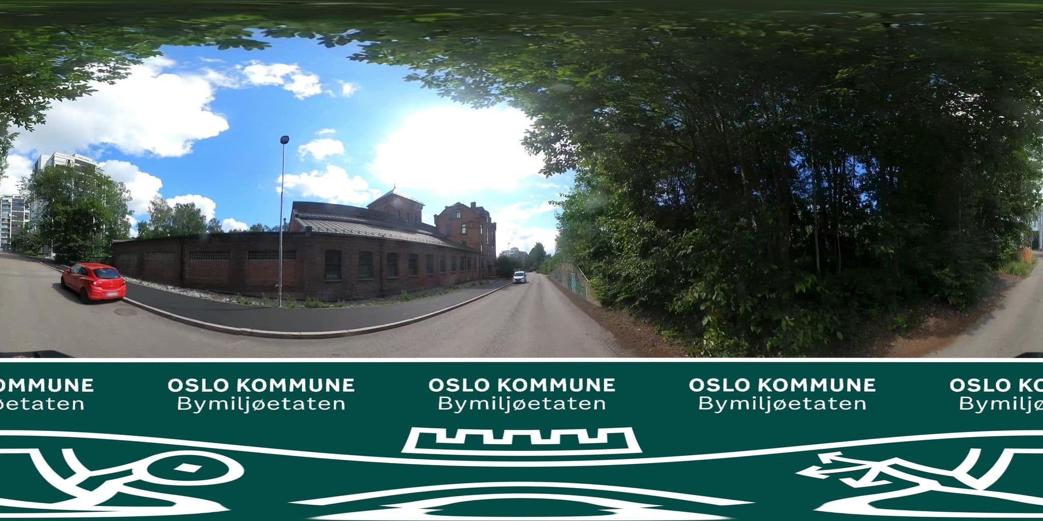 Street view near Oslo Storkjøkkenservice, Ensjø — © BYM_OlaJuulHolm (CC BY-SA · Mapillary)