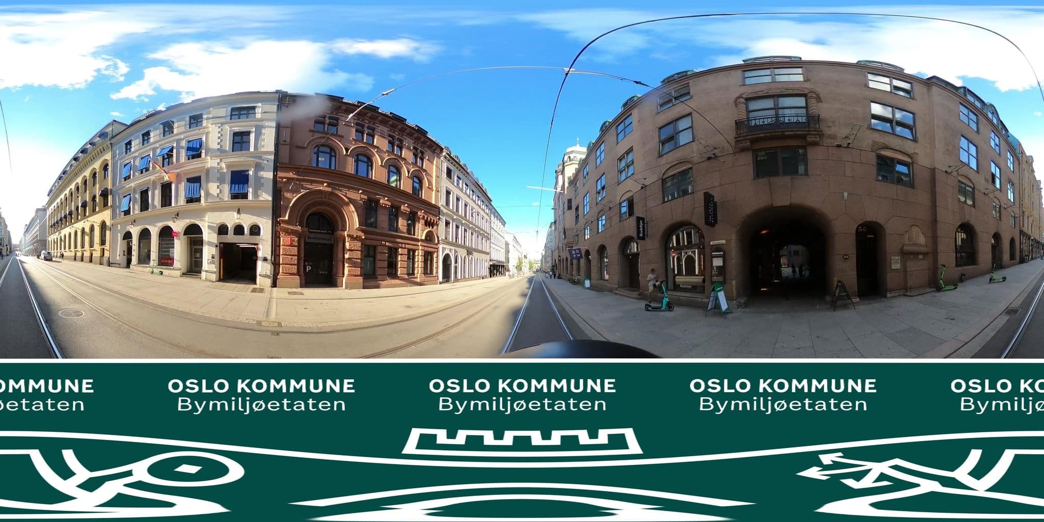 Street view near BEST WESTERN Gjoevik Hotel, Oslo — © BYM_OlaJuulHolm (CC BY-SA · Mapillary)