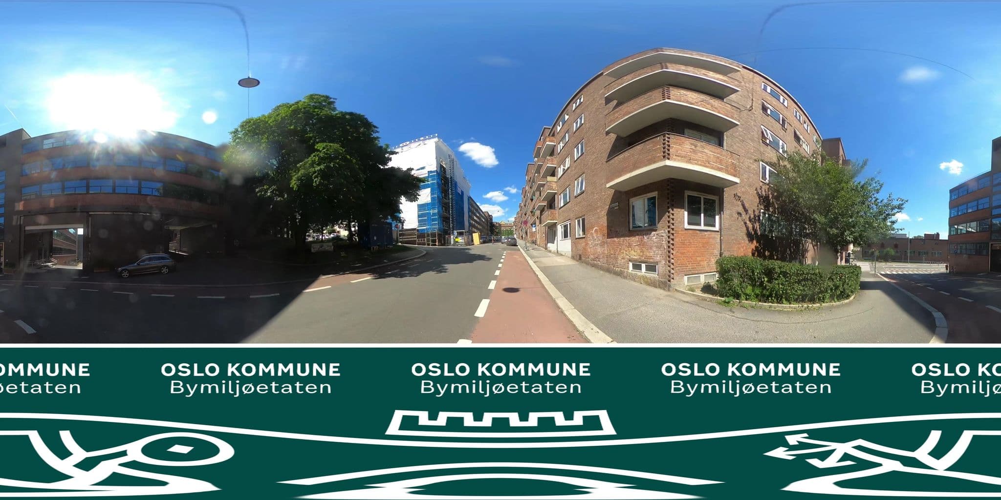 Street view near Apartment Hotel Norge, Oslo — © BYM_OlaJuulHolm (CC BY-SA · Mapillary)