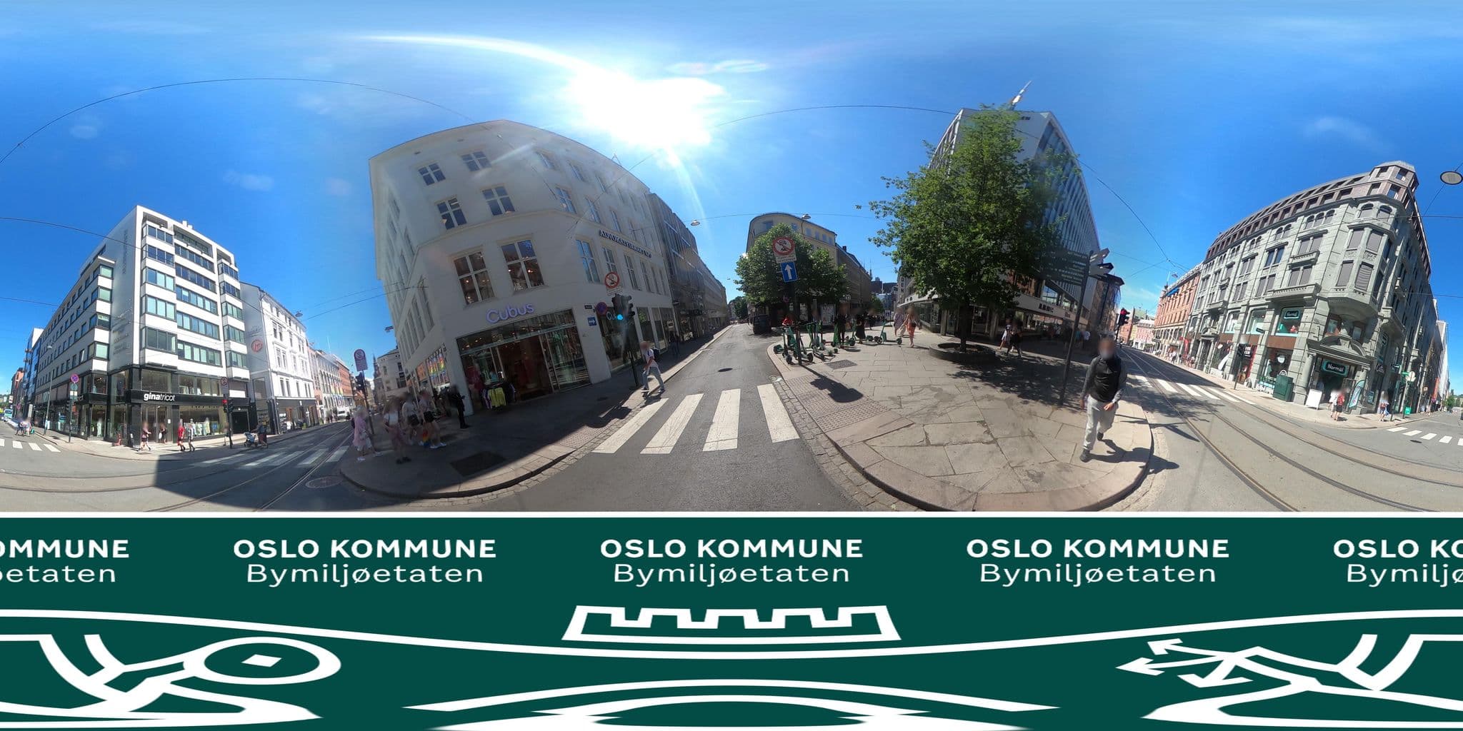 Street view near Ami Hotel Bed & Breakfast, Oslo — © BYM_OlaJuulHolm (CC BY-SA · Mapillary)