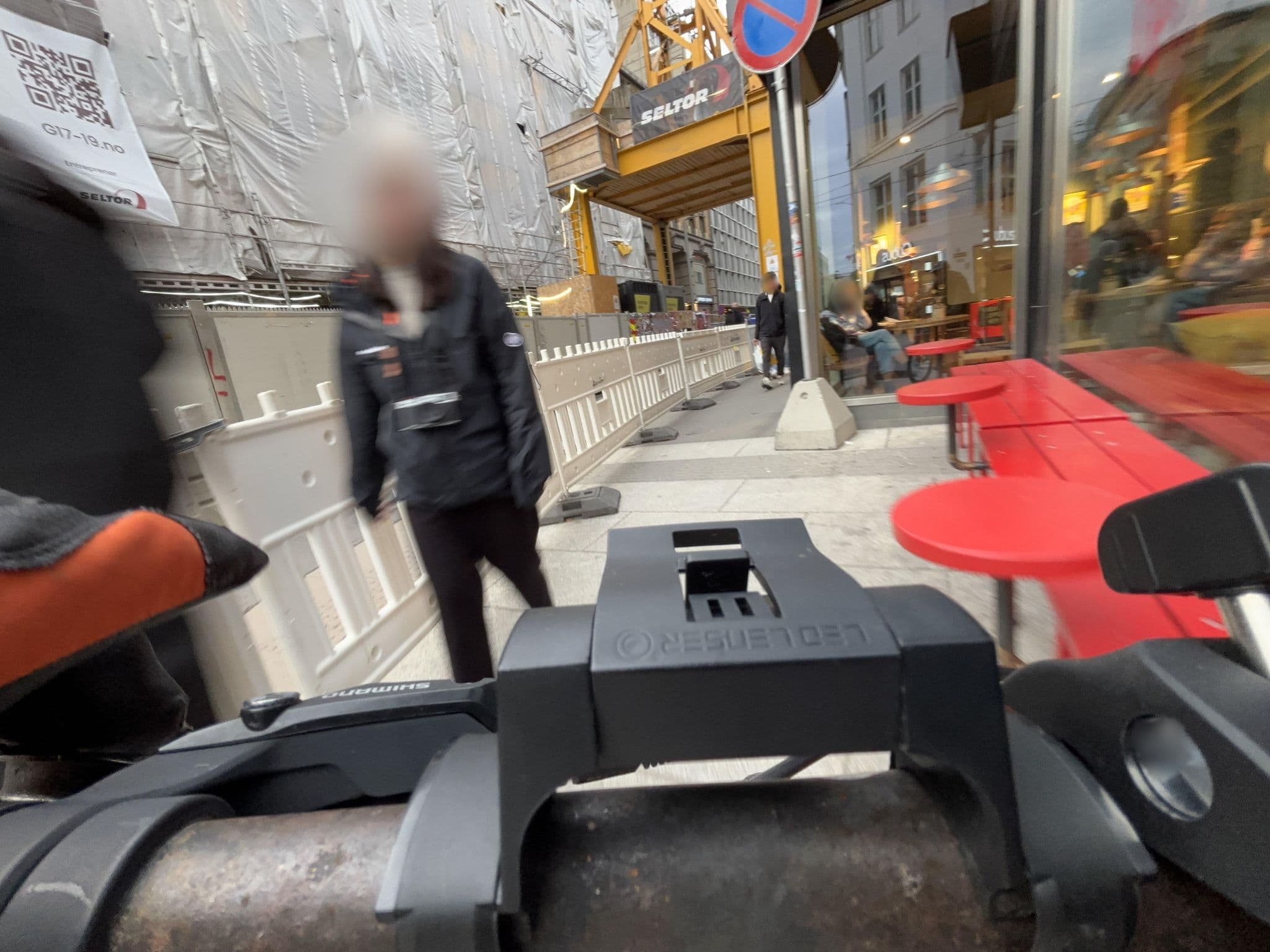 Street view near Den Flyvende Elefant, Oslo — © sontor (CC BY-SA · Mapillary)