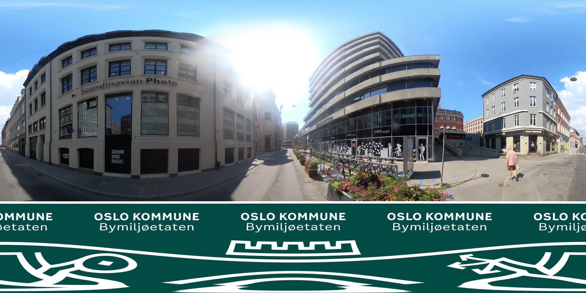 Street view near Transhotel Central De Reservas Sl, Oslo — © BYM_OlaJuulHolm (CC BY-SA · Mapillary)