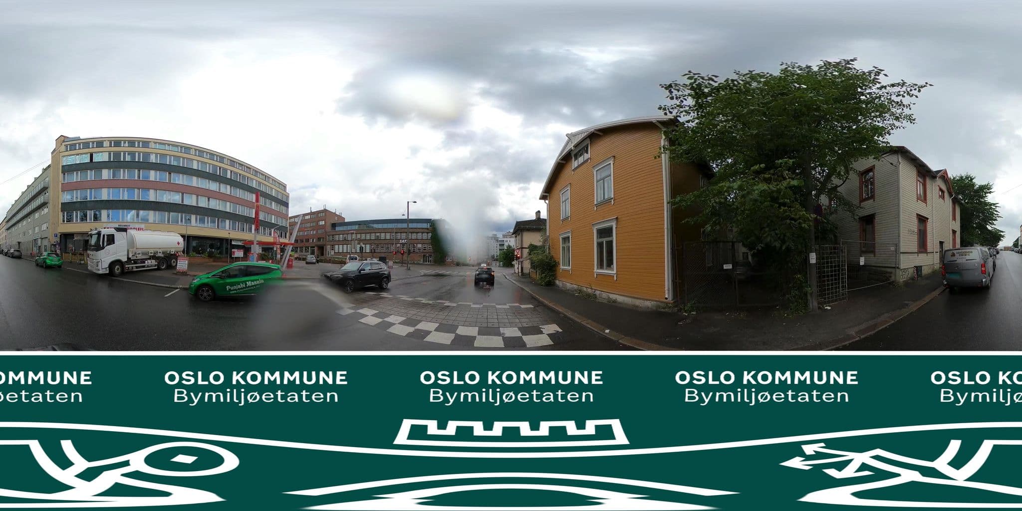 Street view near Forenom Serviced Apartments Oslo Rosenhoff, Frydenberg — © BYM_OlaJuulHolm (CC BY-SA · Mapillary)