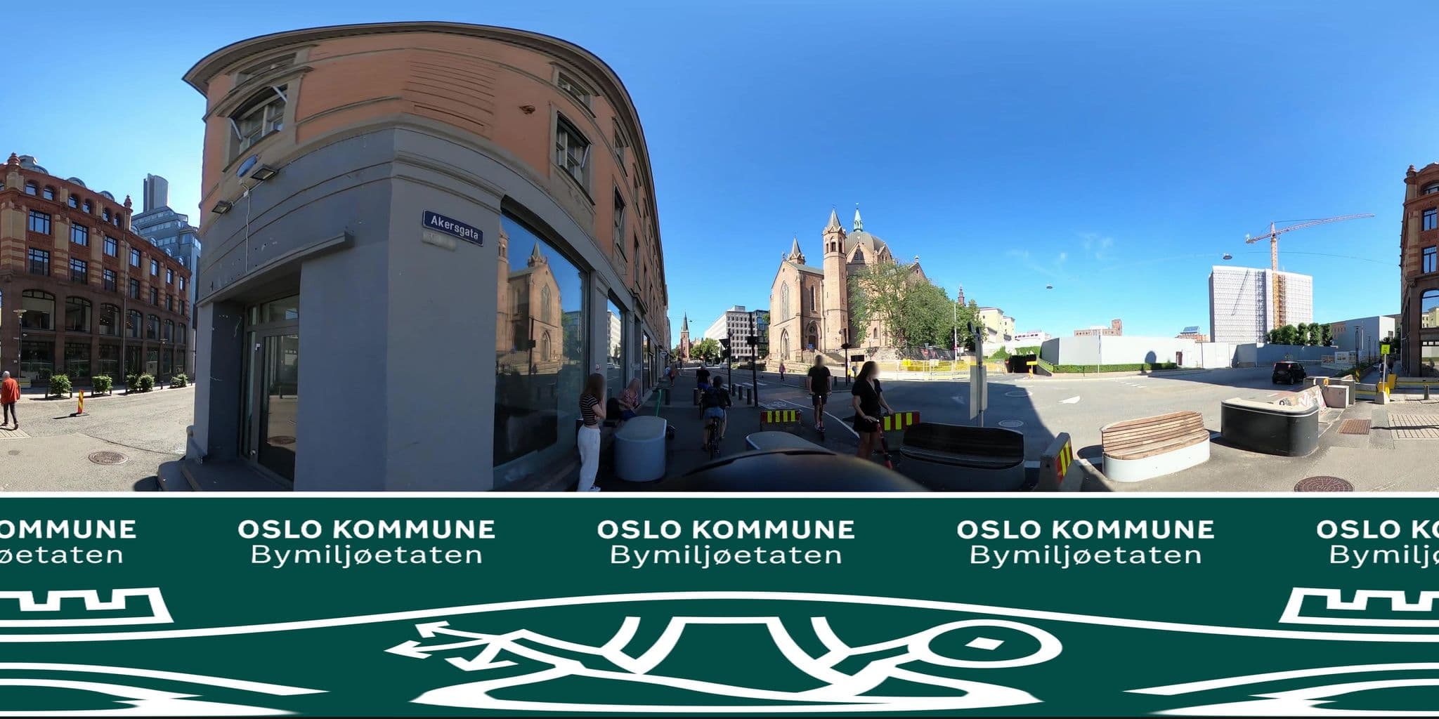 Street view near Aja Invest, Oslo — © BYM_OlaJuulHolm (CC BY-SA · Mapillary)