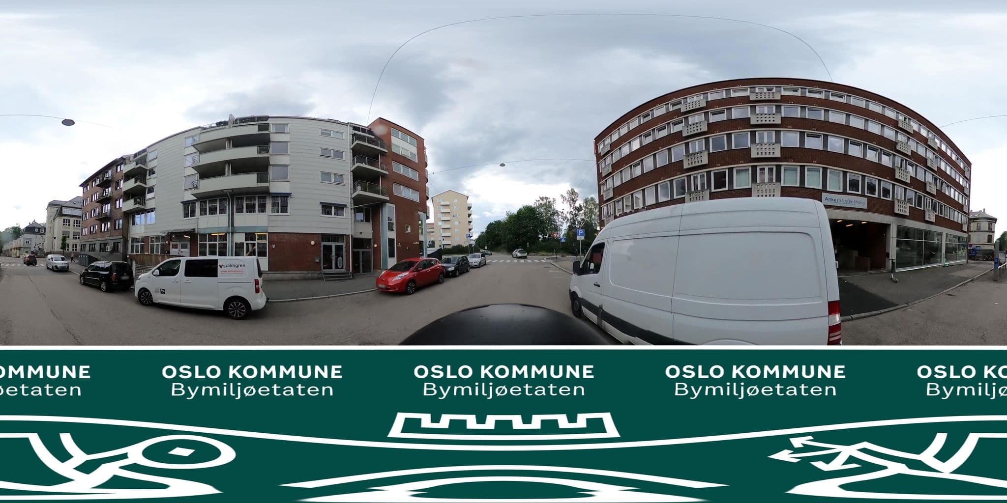 Street view near Nordic Hosts - Trondheimsveien 43, Ensjø — © BYM_OlaJuulHolm (CC BY-SA · Mapillary)
