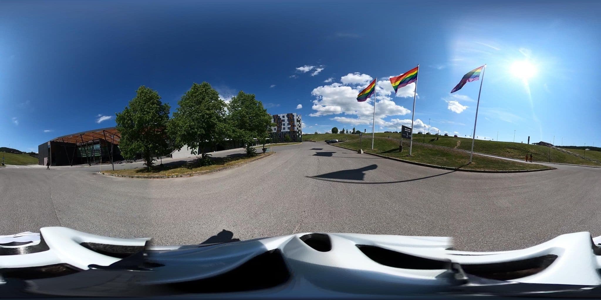 Street view near Moxy Hotel by Marriott, Strømmen — © zidel (CC BY-SA · Mapillary)