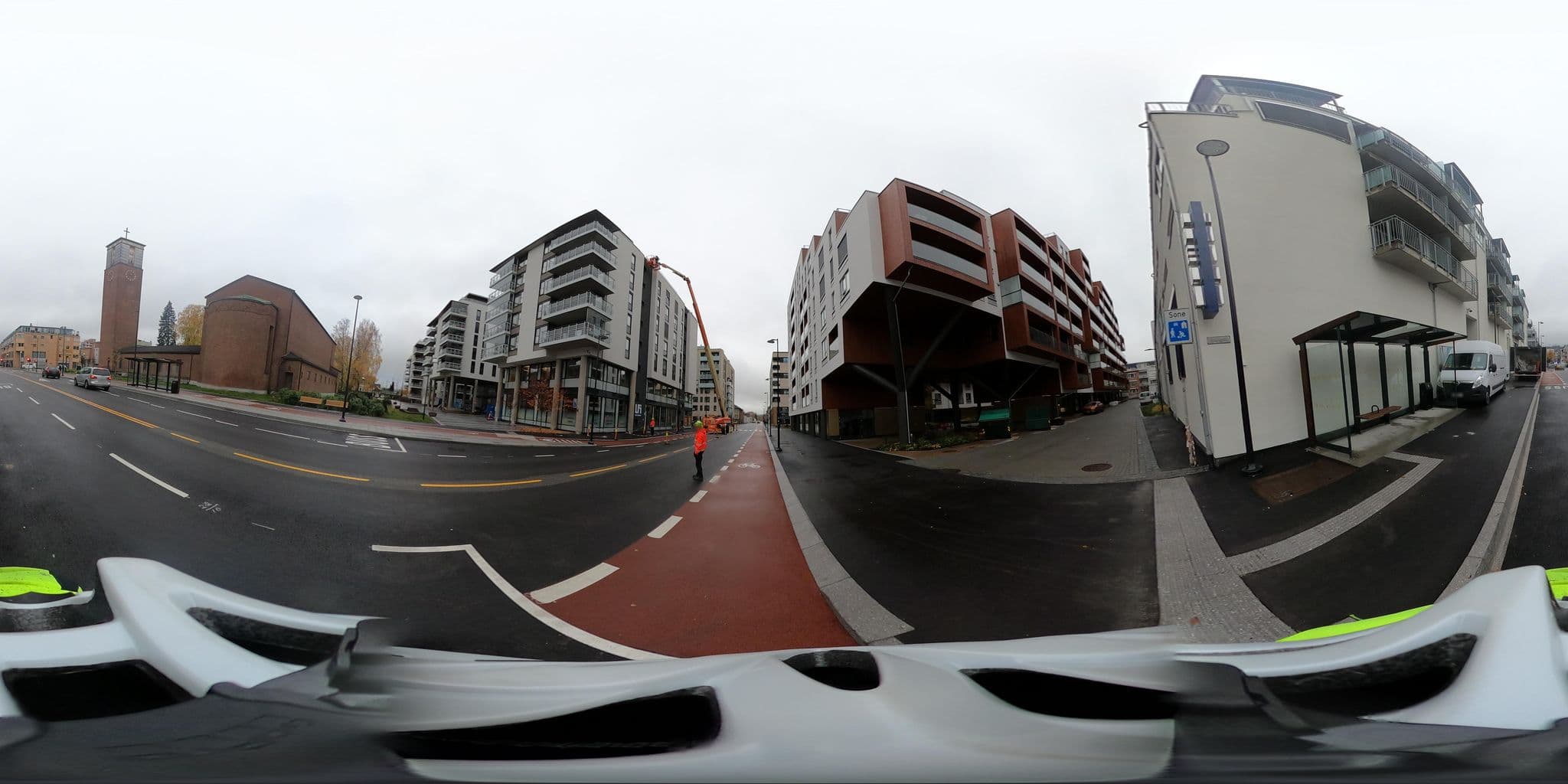 Street view near Fagerborg Hotel, Lillestrøm — © zidel (CC BY-SA · Mapillary)