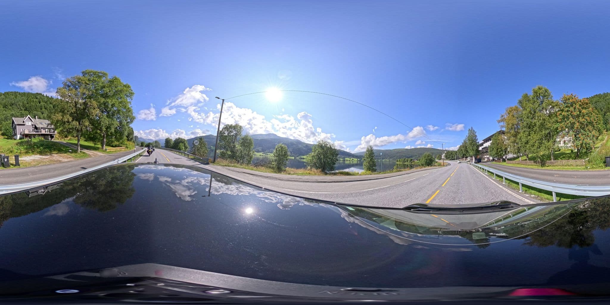 Street view near Voss- Myrkdalen Lodge, Voss — © yannakis (CC BY-SA · Mapillary)