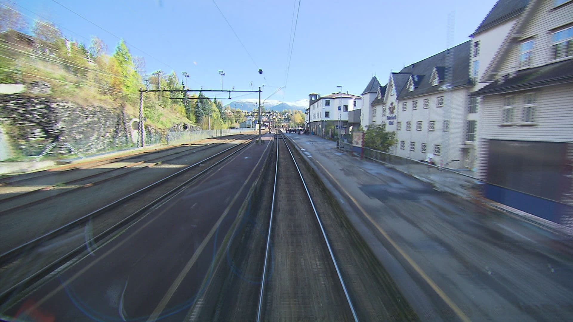 Street view near Fleischers Hotel Voss, Voss — © pbb (CC BY-SA · Mapillary)