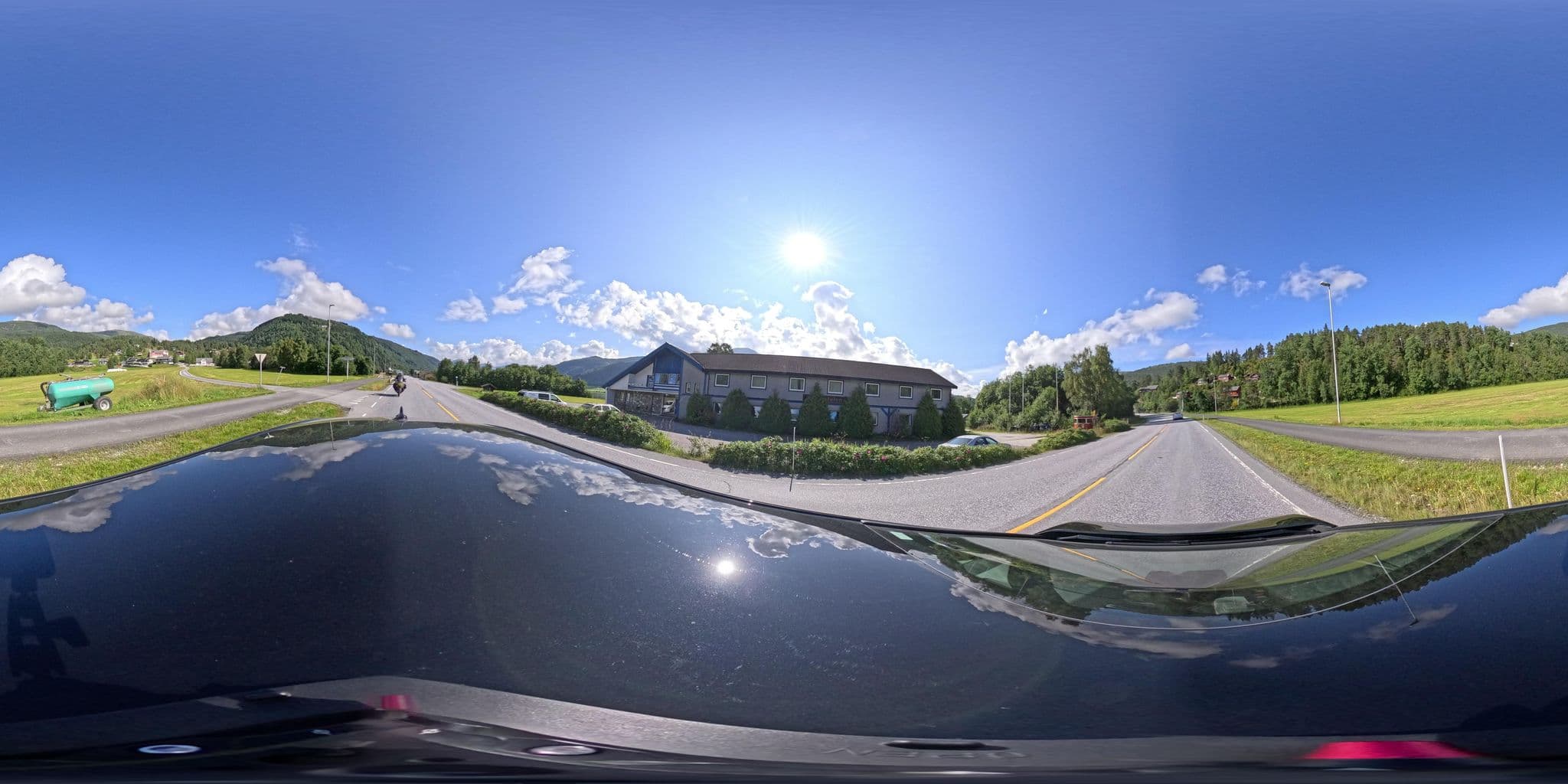 Street view near Vossestolen Hotel, Voss — © yannakis (CC BY-SA · Mapillary)