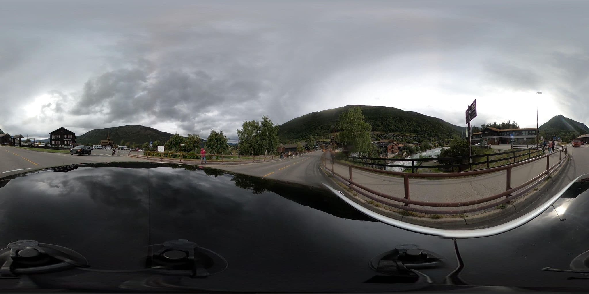 Street view near Kvaale gard, Fossbergom — © tumblecow (CC BY-SA · Mapillary)