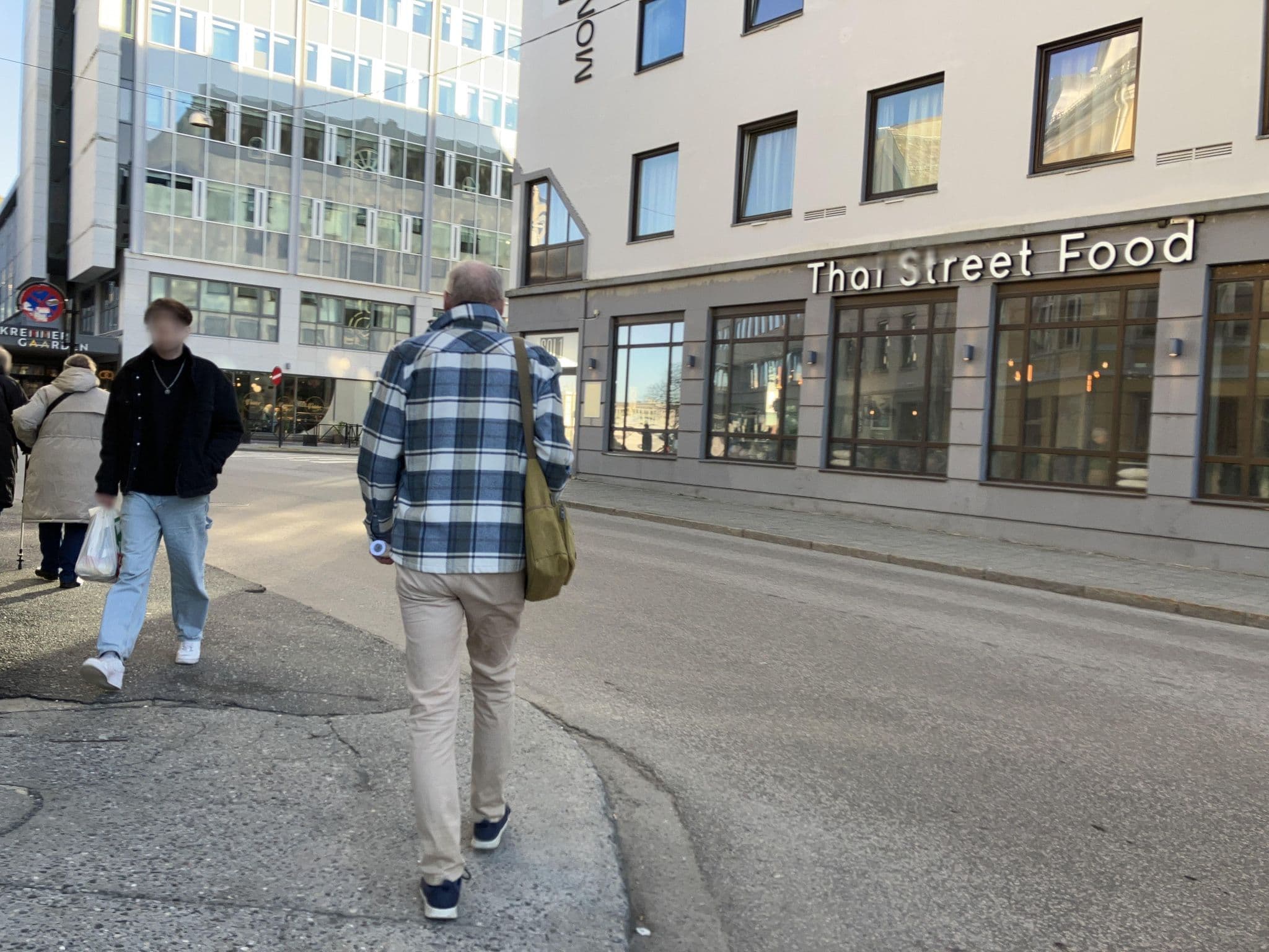 Street view near First Hotel Atlantica, Ålesund — © southglos (CC BY-SA · Mapillary)
