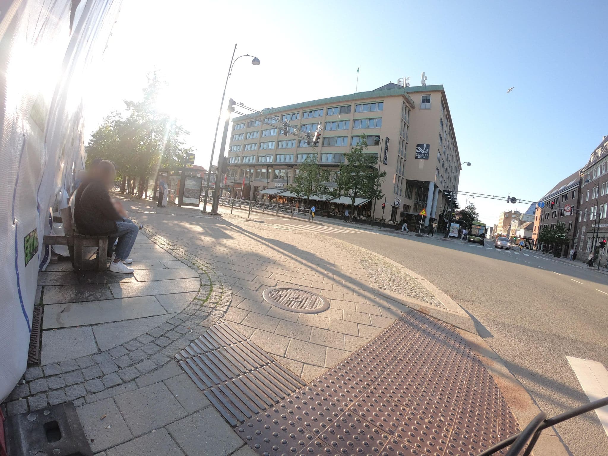 Street view near Quality Inn, Trondheim — © pbb (CC BY-SA · Mapillary)