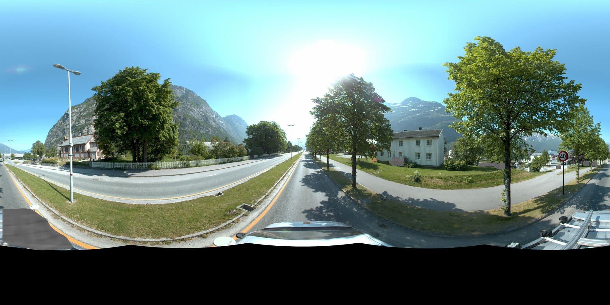 Street view near Trædal Hotell og Turistsenter, Sunndalsøra — © VegvesenITS (CC BY-SA · Mapillary)