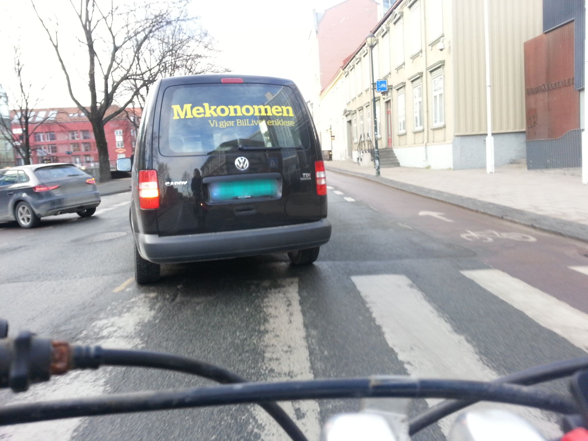 Street view near Clarion Collection Hotel Grand Olav, Trondheim — © pbb (CC BY-SA · Mapillary)