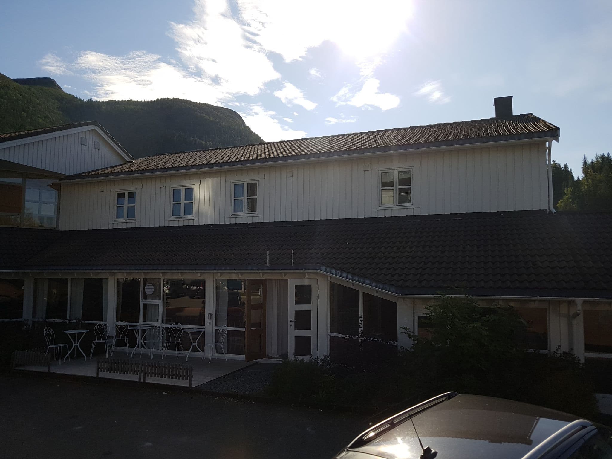 Street view near Fosen Fjordhotell, Å i Åfjord — © pbb (CC BY-SA · Mapillary)