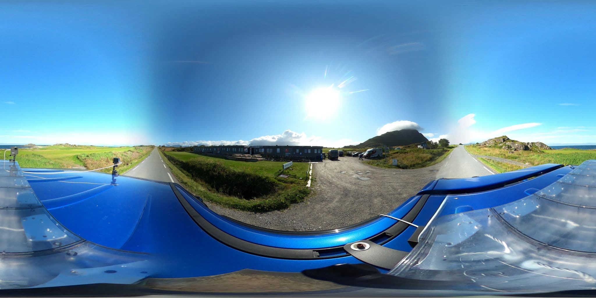 Street view near Northern Lights Base Camp, Evjen — © catoandersen (CC BY-SA · Mapillary)