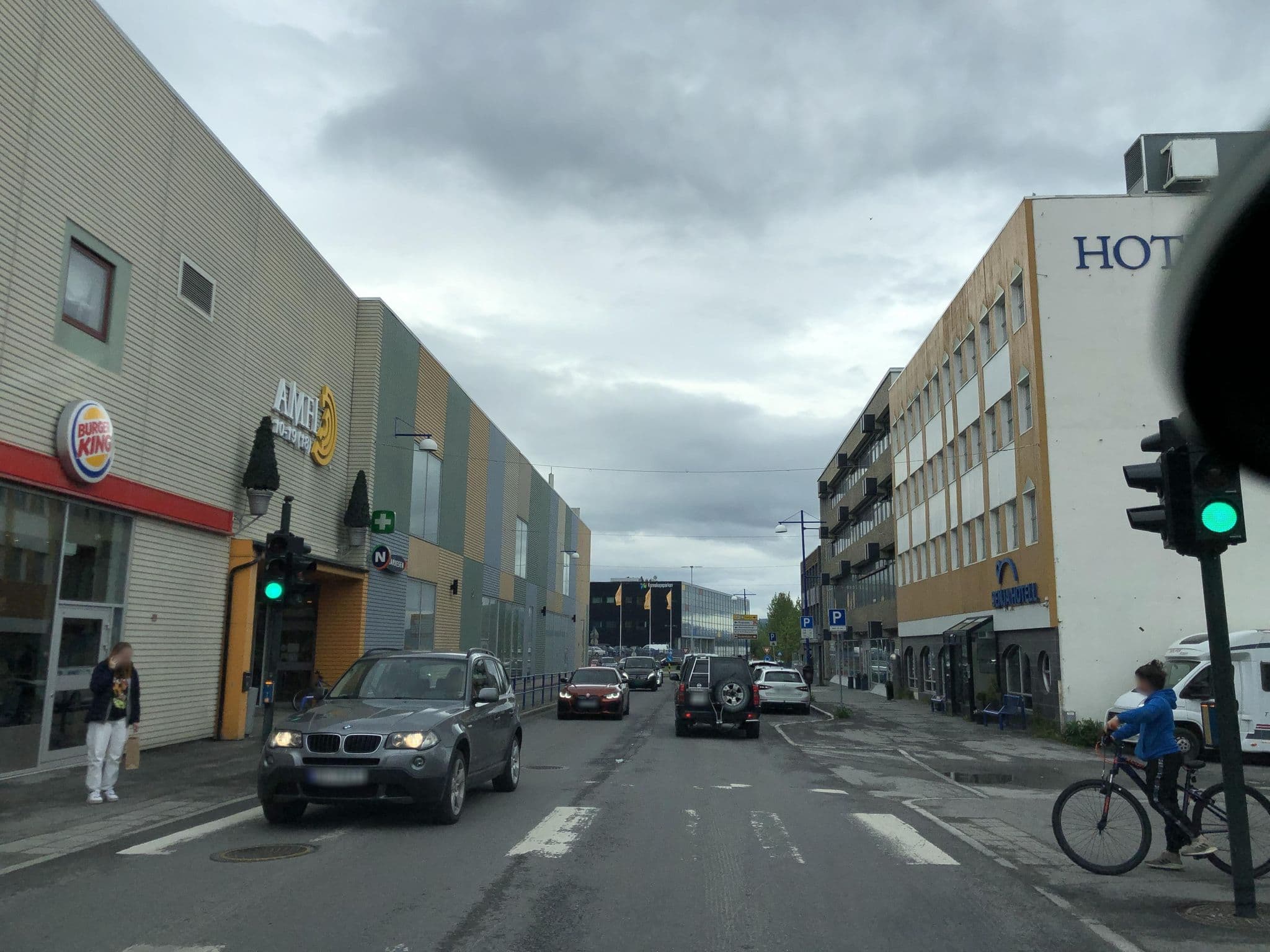 Street view near Royal Hotel, Finnsnes — © laye (CC BY-SA · Mapillary)