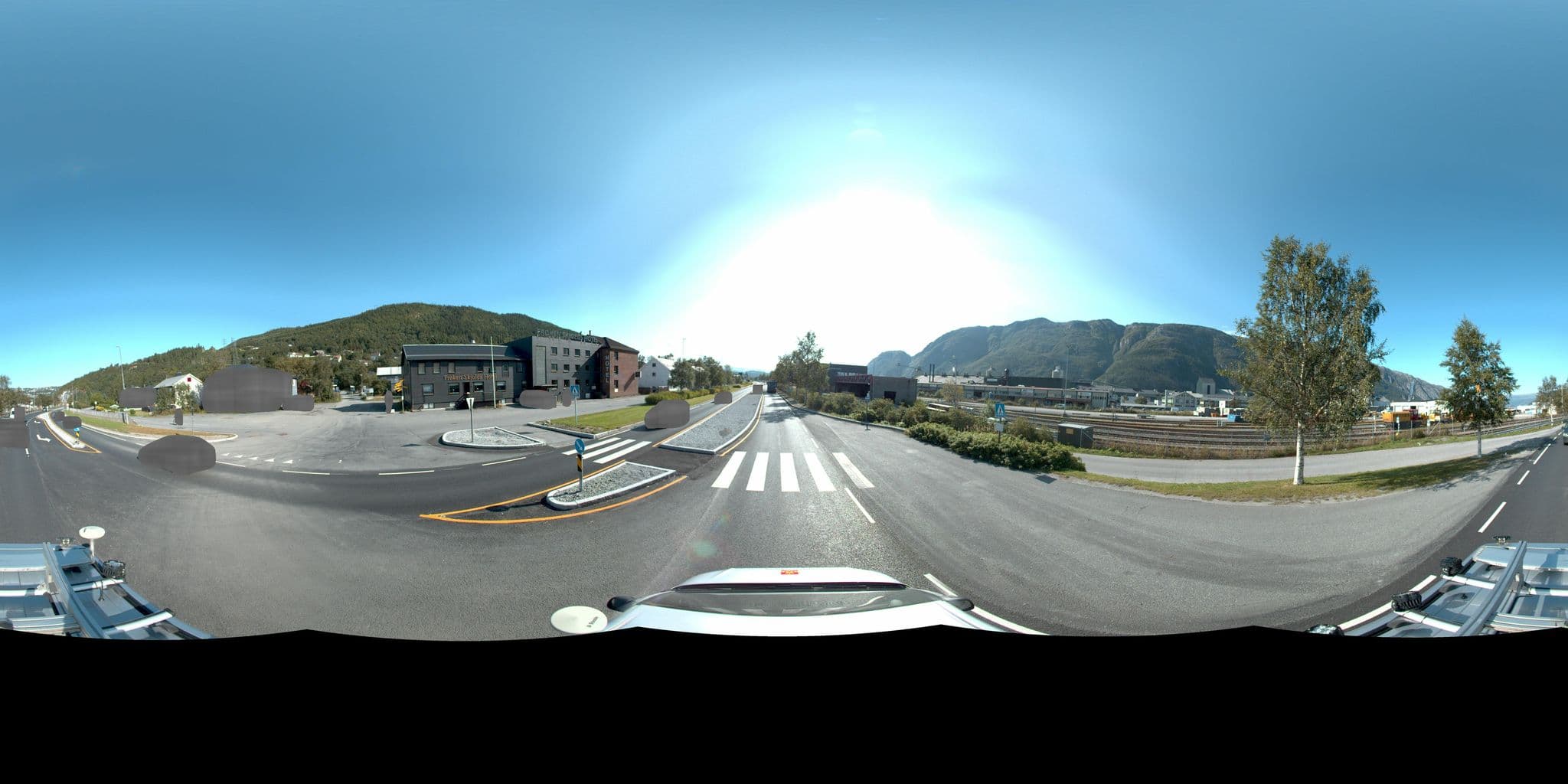 Street view near Lyngegården, Mosjøen — © VegvesenITS (CC BY-SA · Mapillary)
