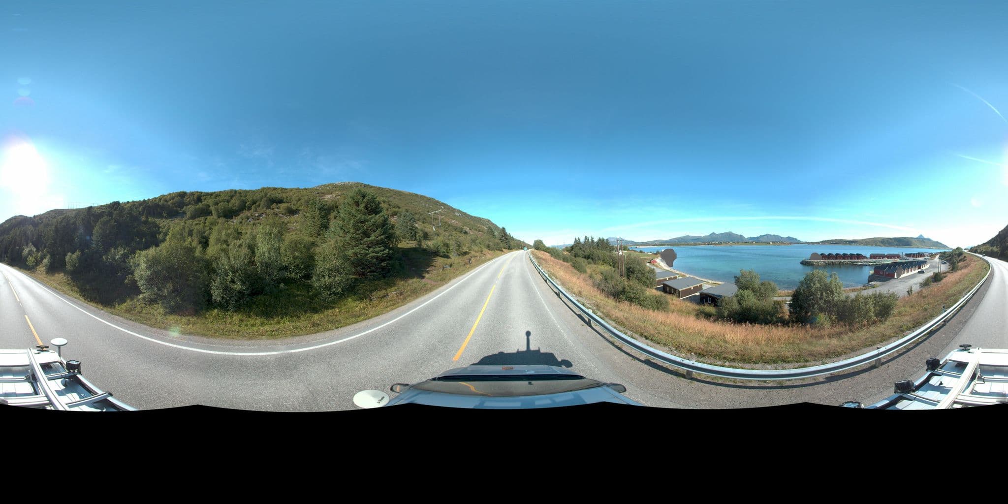 Street view near Lofothytter, Leknes — © VegvesenITS (CC BY-SA · Mapillary)