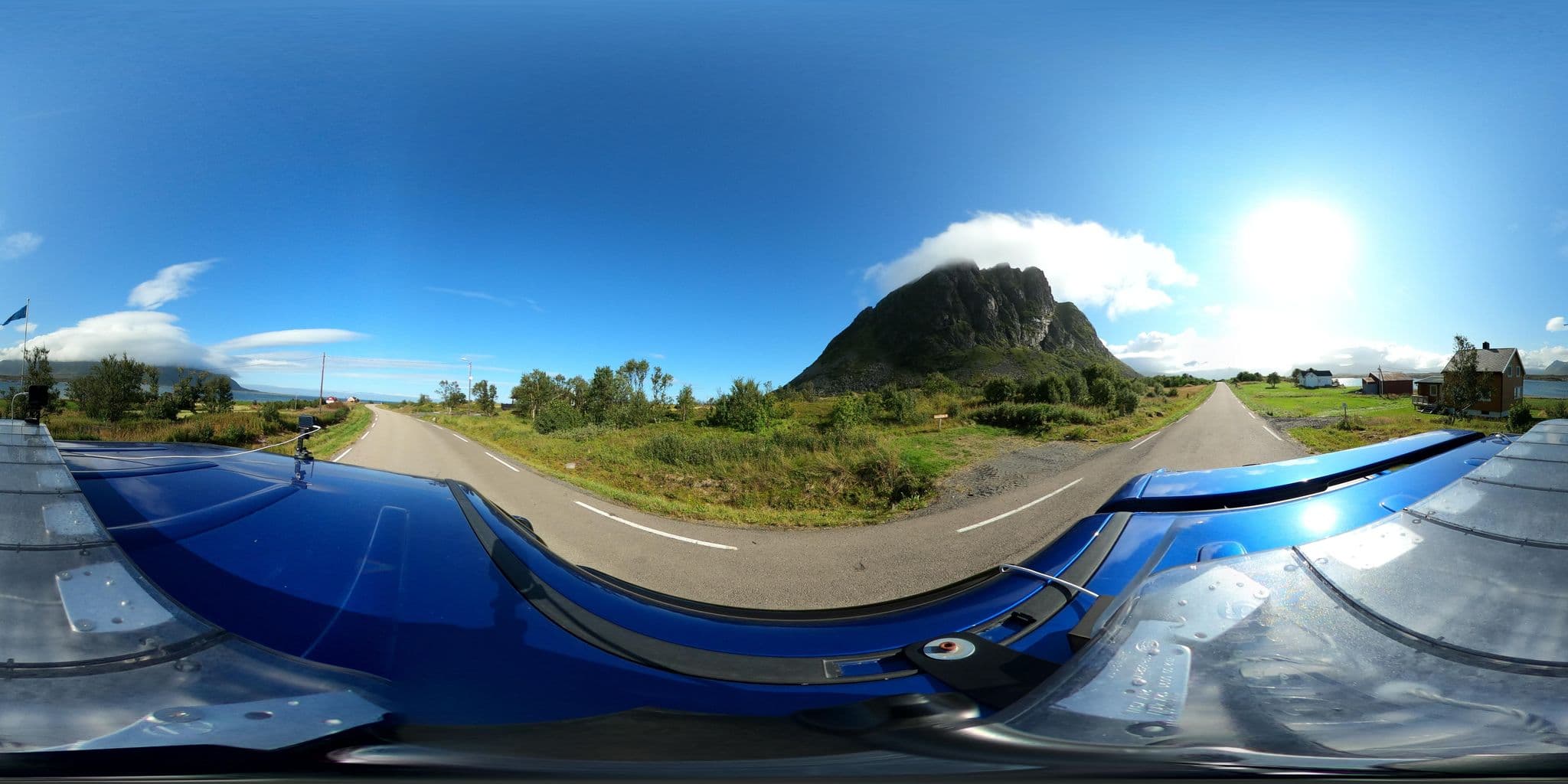 Street view near Lillevik Lofoten, Evjen — © catoandersen (CC BY-SA · Mapillary)
