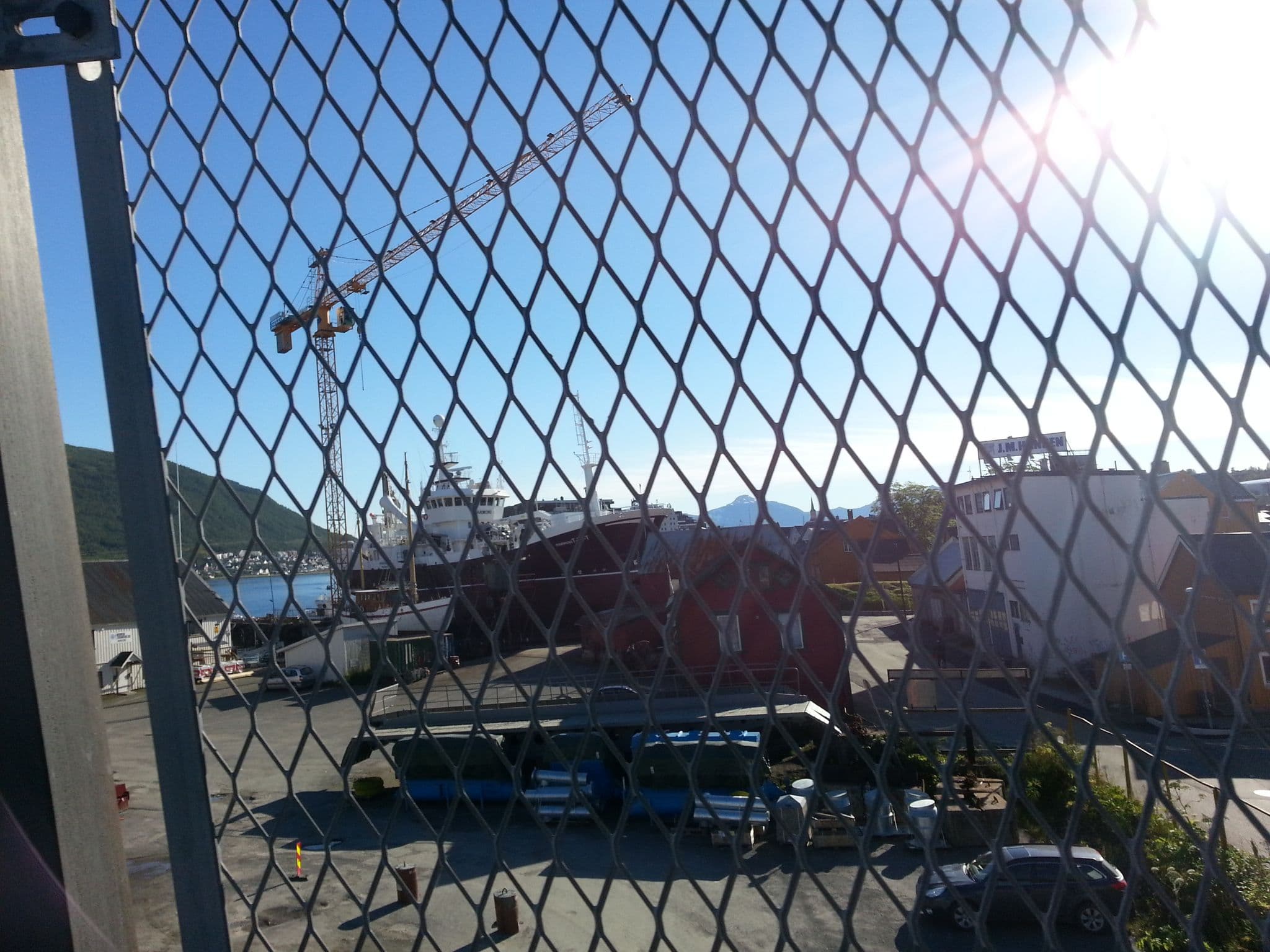 Street view near Corten Vervet Apartments, Tromsø — © pbb (CC BY-SA · Mapillary)