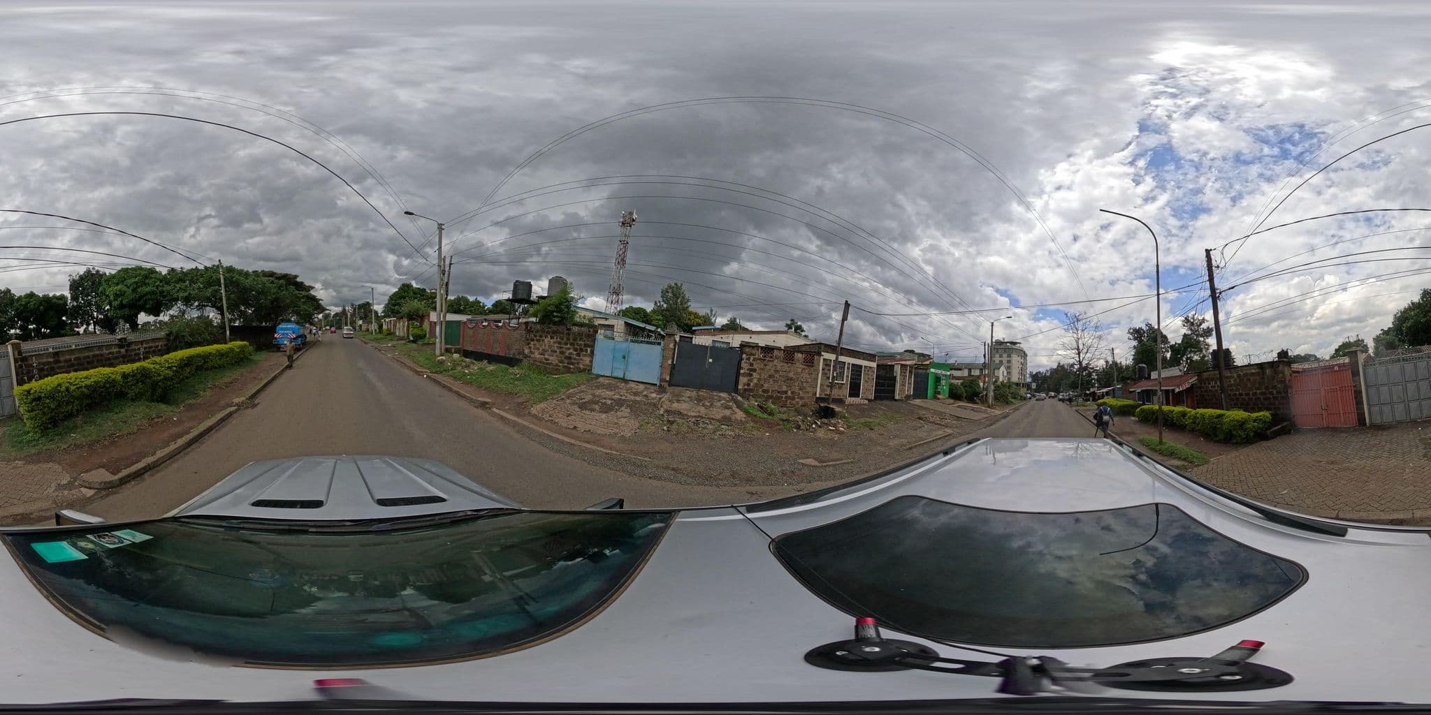 Street view near Poricity Hotel, Nairobi — © bmitto (CC BY-SA · Mapillary)