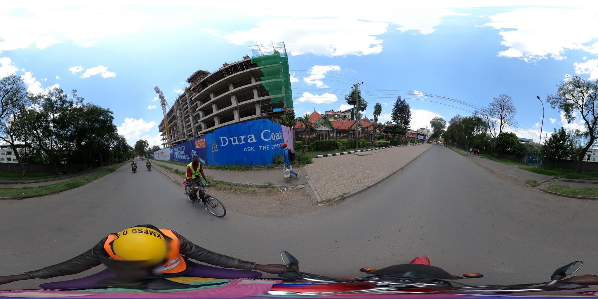 Street view near Nuru Palace, Nakuru — © danbomett (CC BY-SA · Mapillary)