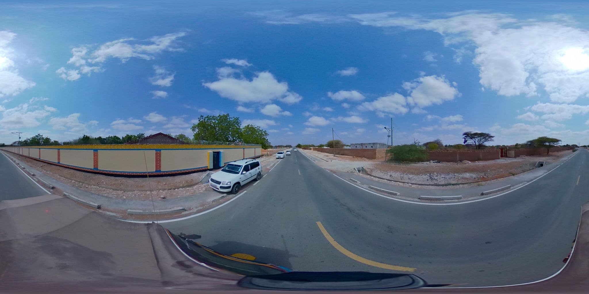 Street view near Eastgate Palace Hotel, Wajir — © quantiscale (CC BY-SA · Mapillary)