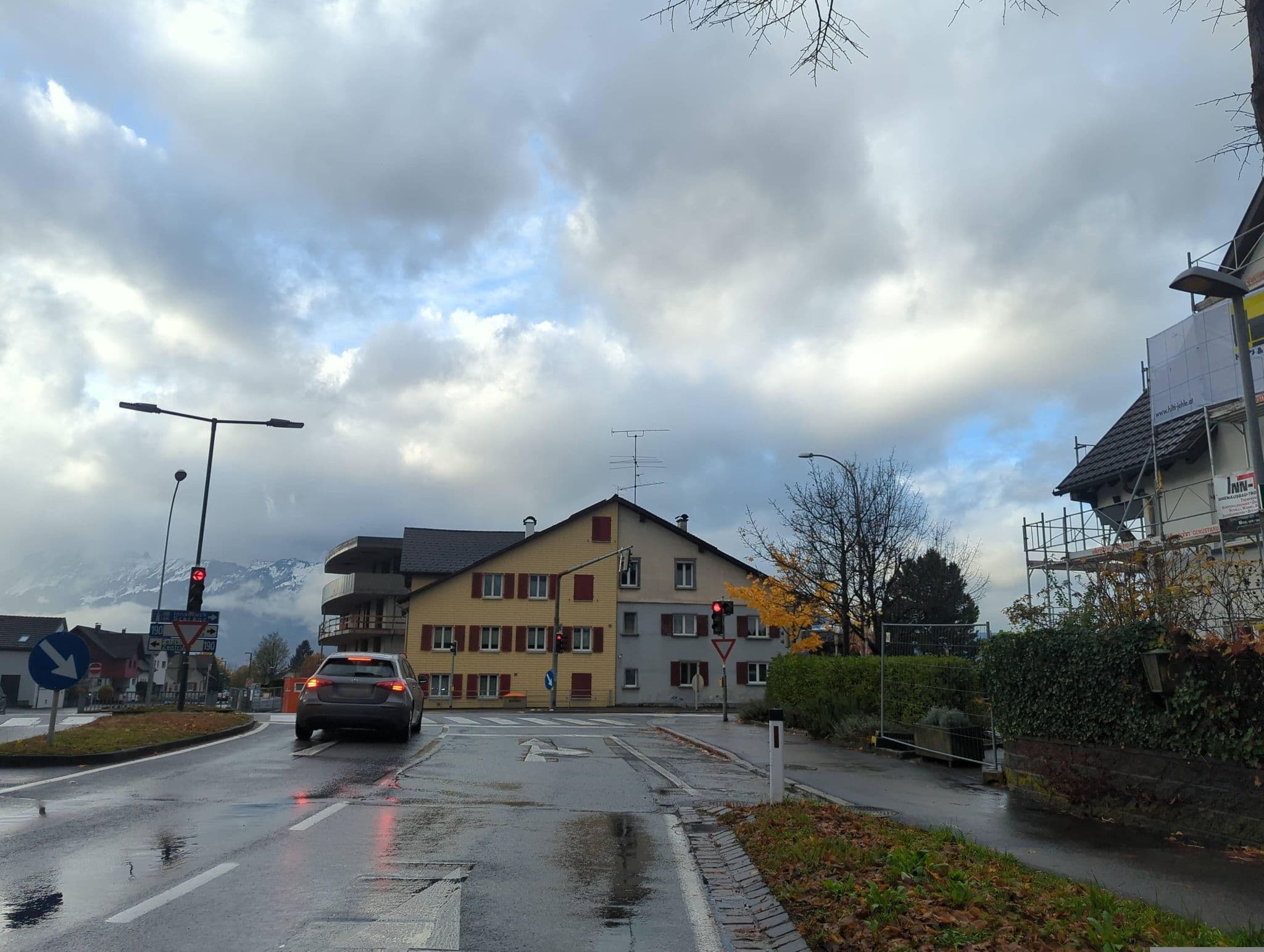 Street view near Weisses Kreuz, Rankweil — © Wordverbot (CC BY-SA · Mapillary)