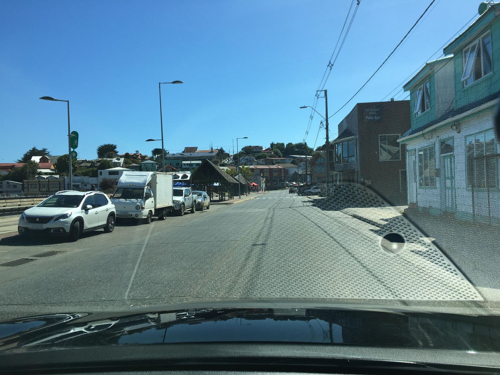 Street view near Cabañas Polo Sur, Ancud — © ariellopez (CC BY-SA · Mapillary)
