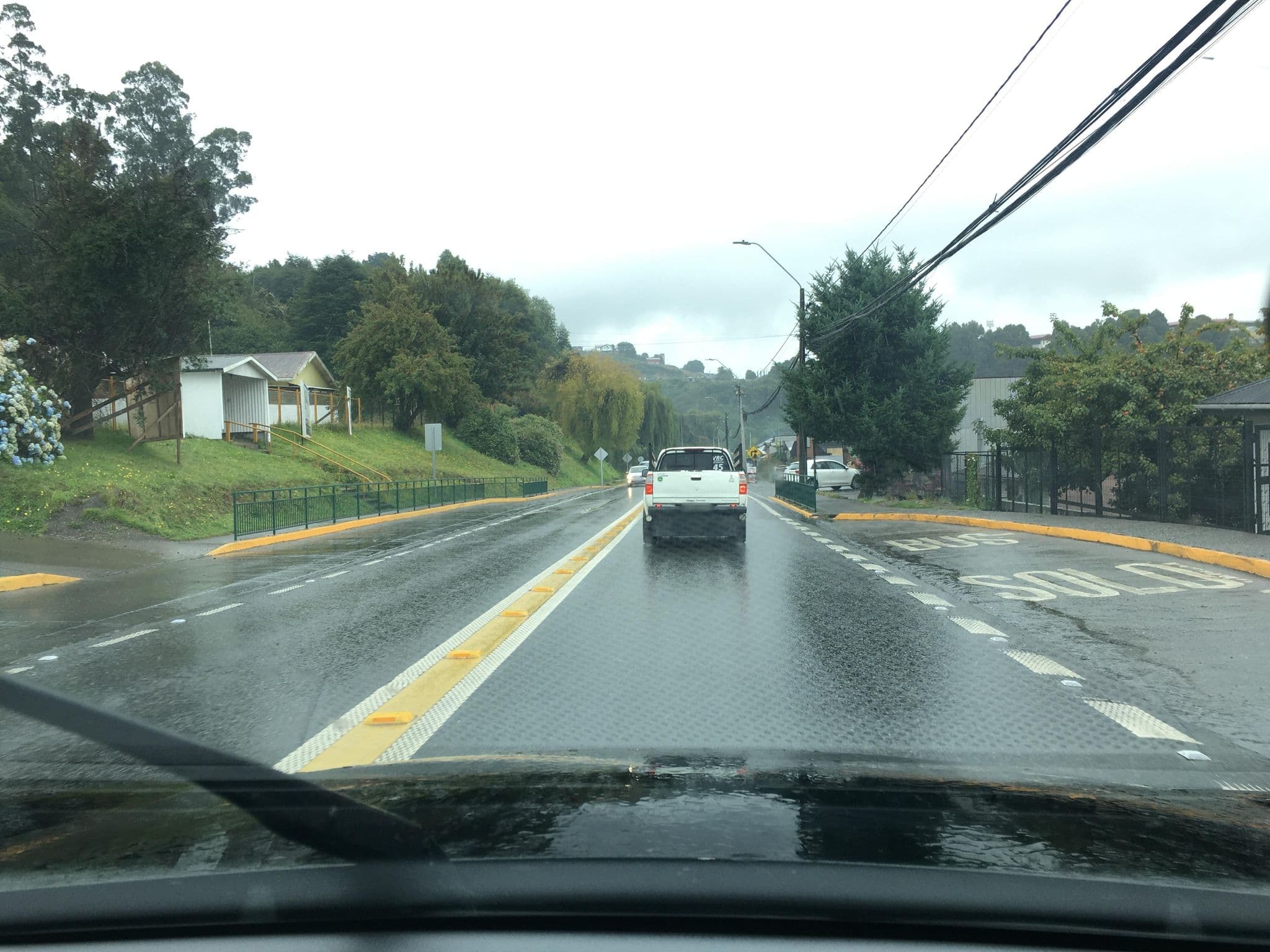 Street view near Gimnasio Enjoy Chiloe, Castro — © ariellopez (CC BY-SA · Mapillary)
