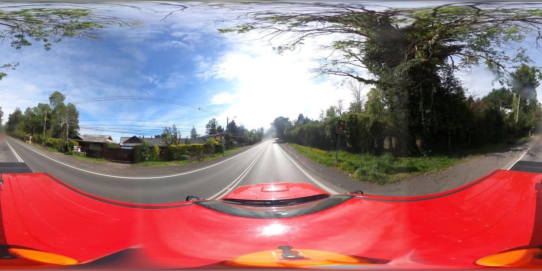 Street view near Cabañas Loncotraro, Pucón — © SolutivaSistemas (CC BY-SA · Mapillary)