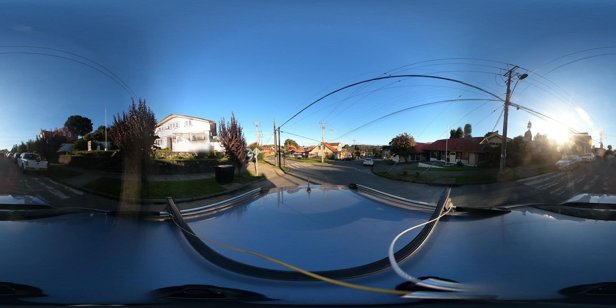 Street view near Hostal Triwe, Frutillar — © felipeeugenio (CC BY-SA · Mapillary)