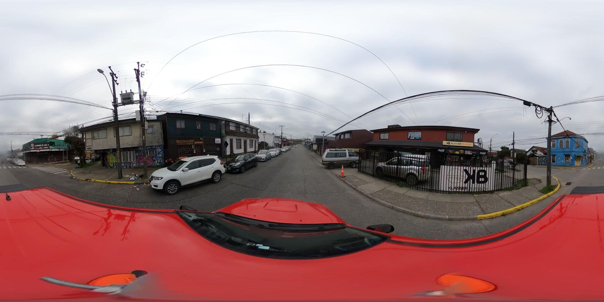 Street view near Motel Las Brujas, Valdivia — © SolutivaSistemas (CC BY-SA · Mapillary)