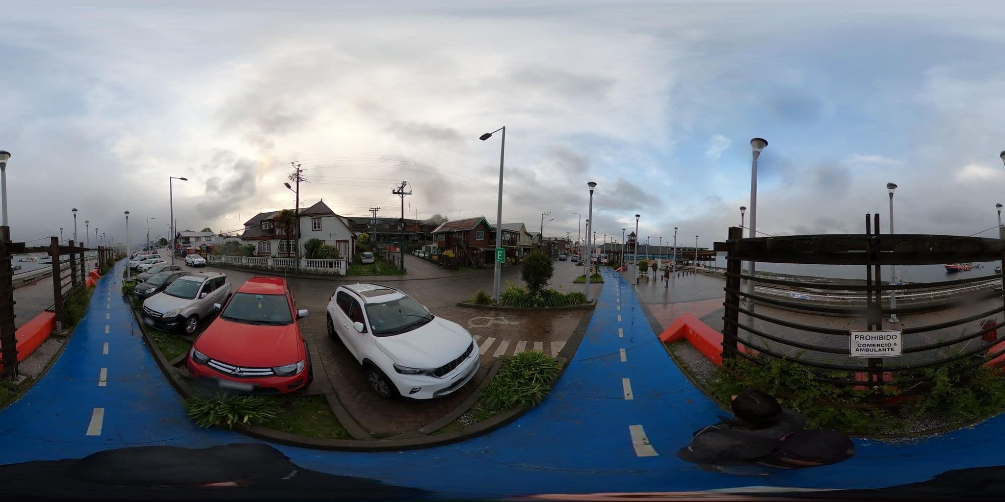 Street view near Costanera Hostel, Dalcahue — © ariellopez (CC BY-SA · Mapillary)