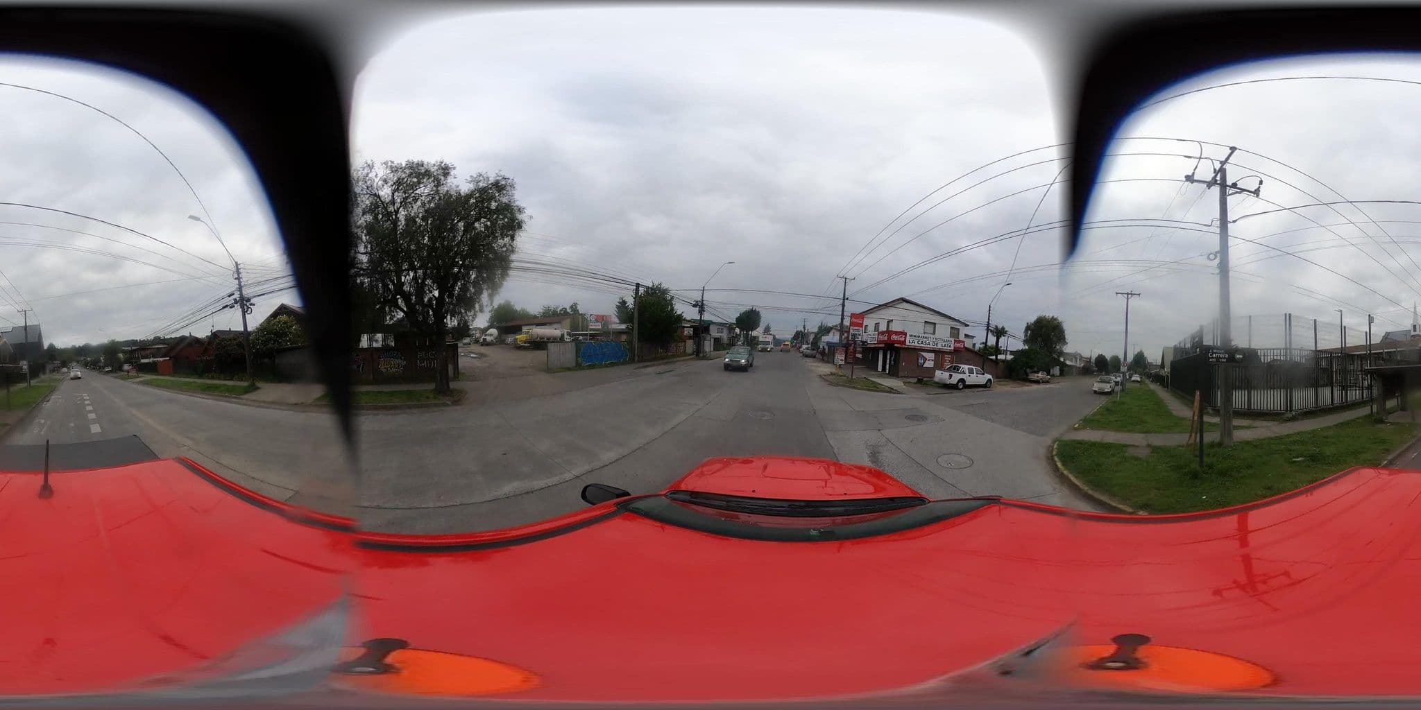 Street view near Las Araucanas, Villarrica — © SolutivaSistemas (CC BY-SA · Mapillary)
