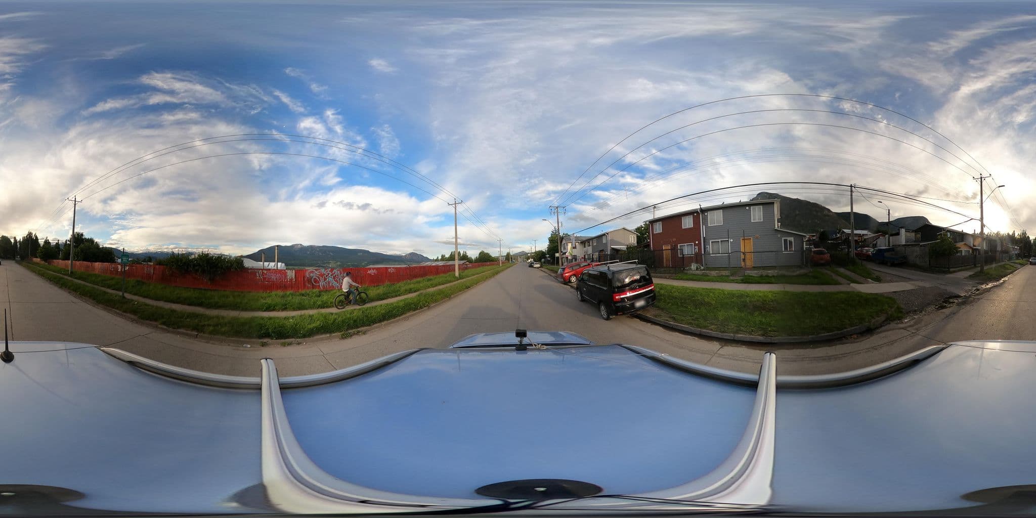 Street view near El Reloj Hotel, Coyhaique — © Kaart_Local (CC BY-SA · Mapillary)