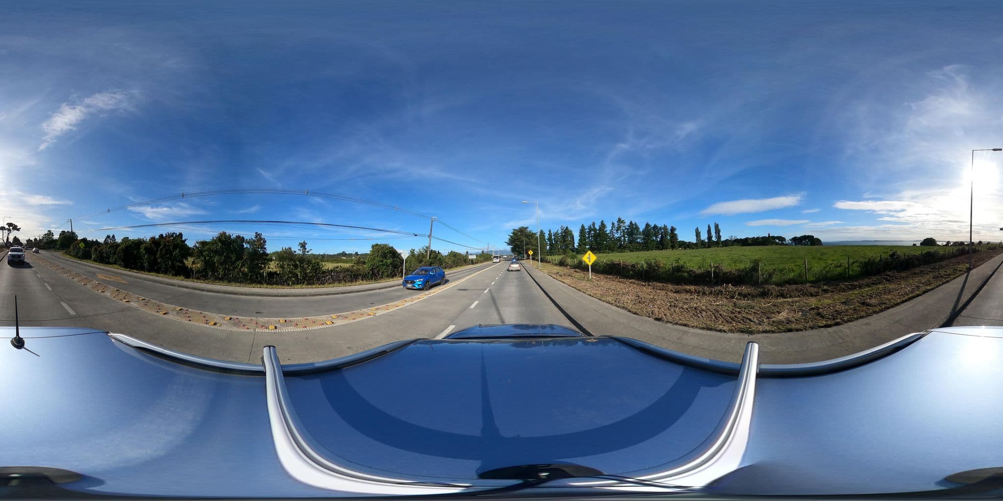 Street view near Hostal Mozart, Puerto Montt — © Kaart_Local (CC BY-SA · Mapillary)