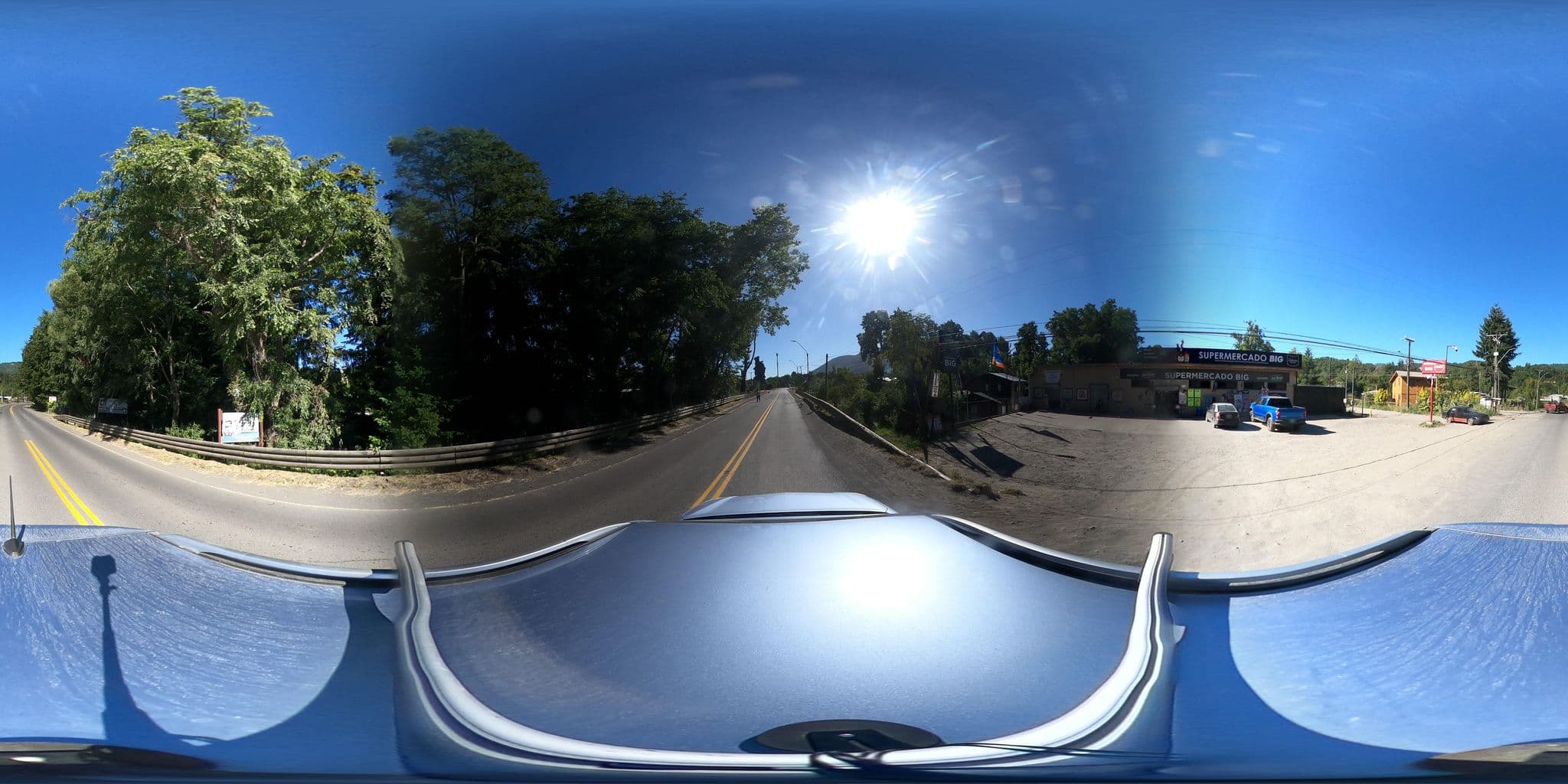 Street view near Hostal Eluney, Villarrica — © Kaart_Local (CC BY-SA · Mapillary)